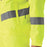 Hi-Vis Jacket Yellow Reflective Safety Mens Waterproof Zip Small 37.5" Chest - Image 6