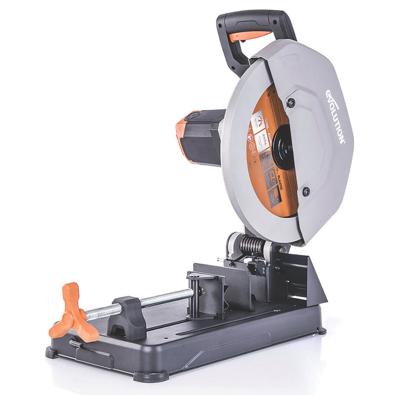 Evolution Chop Saw Electric 110V R355CPS110V Heavy Duty 355mm Multi Material - Image 1