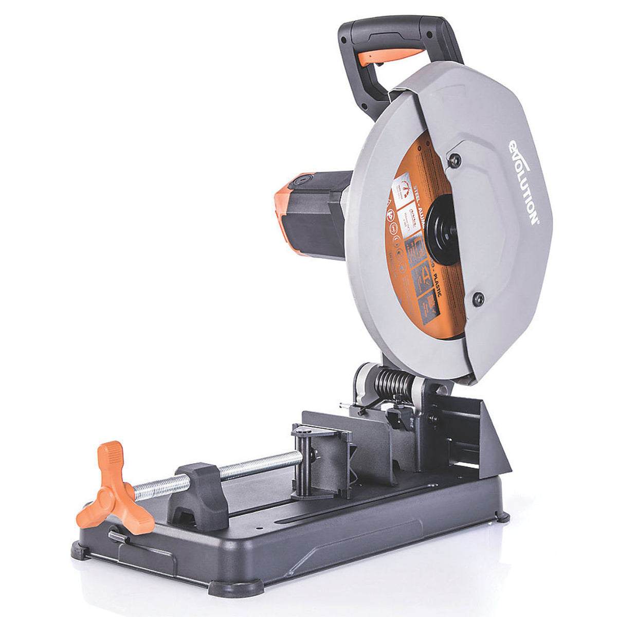Evolution Chop Saw Electric 110V R355CPS110V Heavy Duty 355mm Multi Material - Image 1