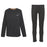 Regatta Thermal Baselayer Set Mens Polyester Black Elasticated Waist X Large - Image 1