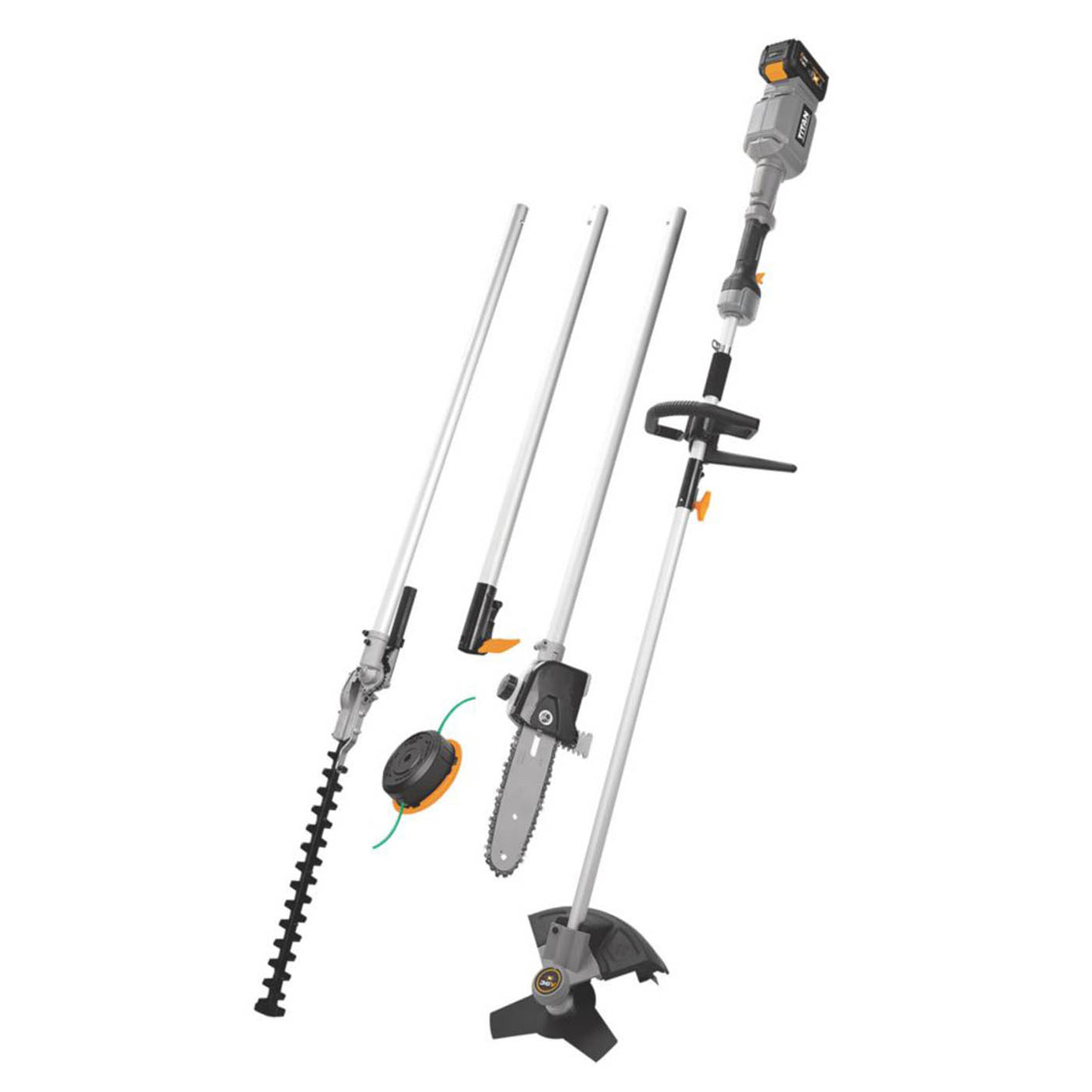 Titan TT5MT36-Li 36V 1 x 4Ah Li-Ion TXP Brushless Cordless Garden Multi-Tool - Image 1