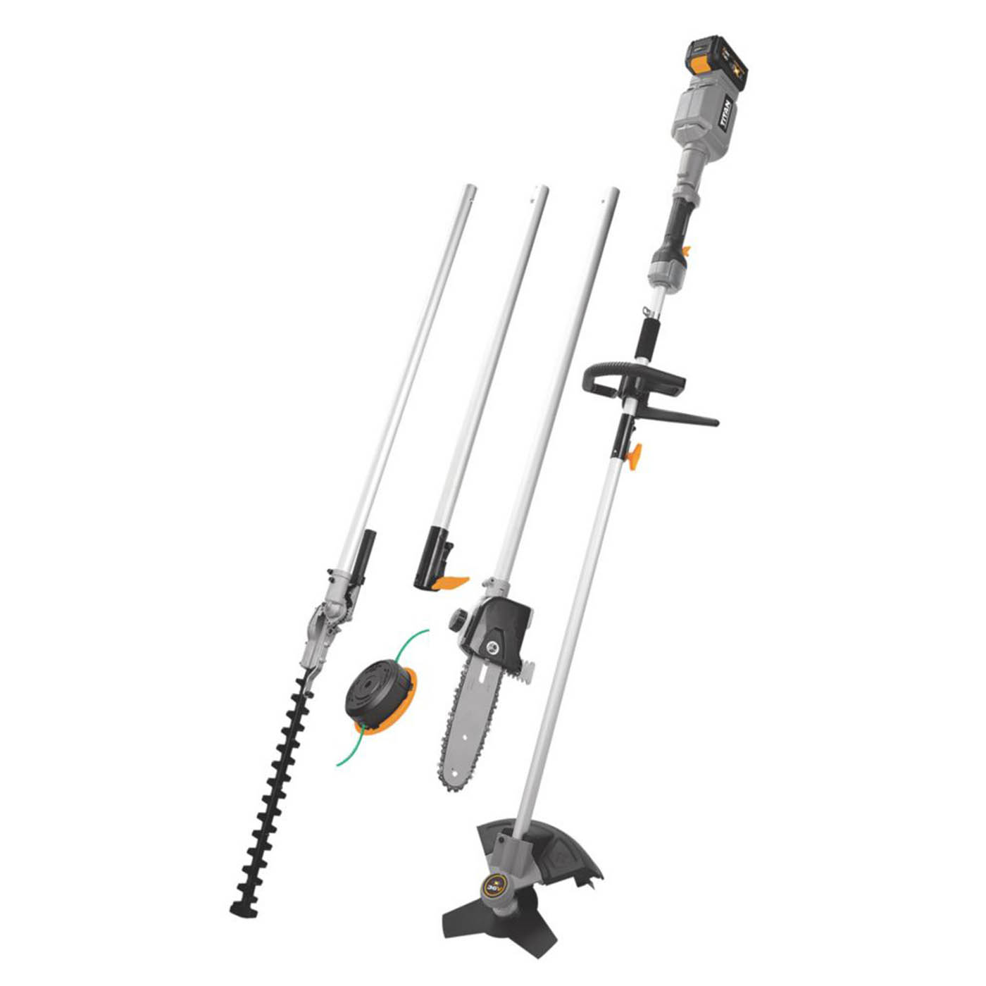 Titan TT5MT36-Li 36V 1 x 4Ah Li-Ion TXP Brushless Cordless Garden Multi-Tool - Image 1