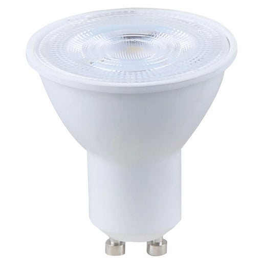 LAP Light Bulb LED Spotlight Plastic White GU10 Cool White 3.6W 50 Pack - Image 1