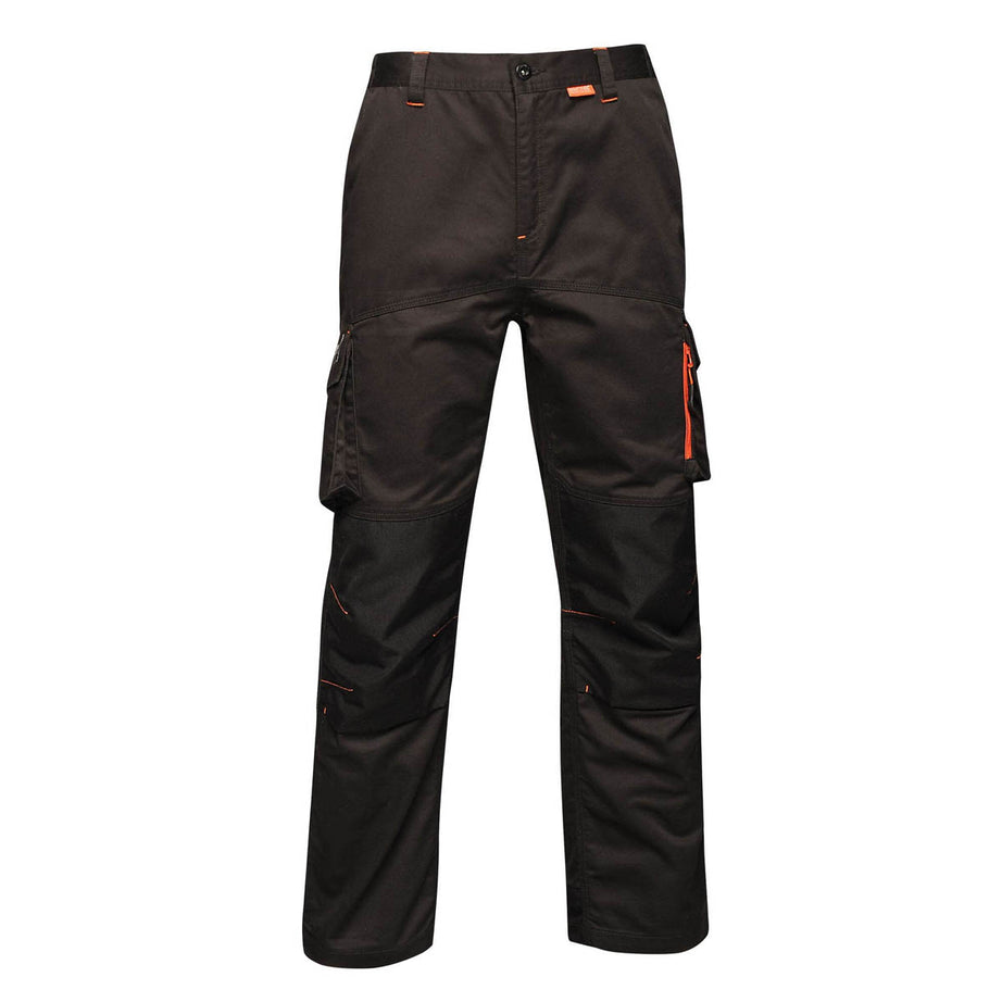 Heroic Mens Work Trousers Cargo Multi Pockets Durable Black Hardwearing 32" - Image 1