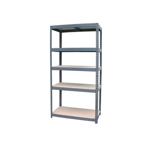 Shelving Unit Storage 5 Tier Steel Adjustable Shelf Home Garage Heavy Duty 1.8m - Image 1
