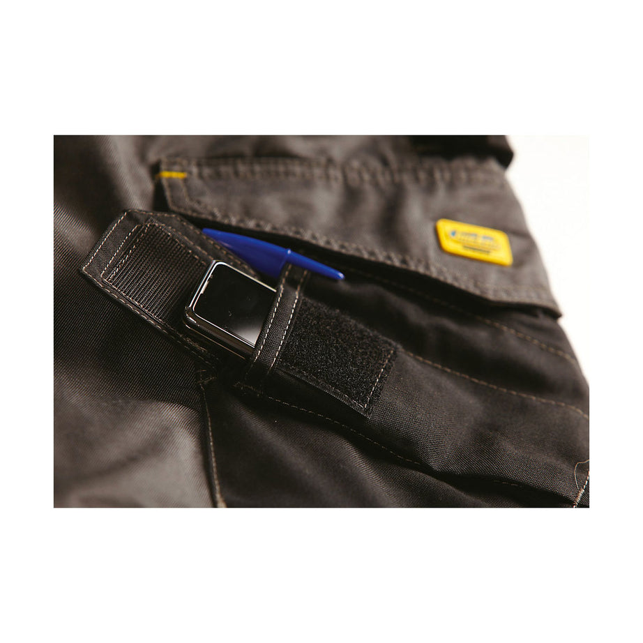 Snickers Work Trousers Mens Relaxed Fit Grey Black Multi Pockets Cargo 35"W 32"L - Image 4