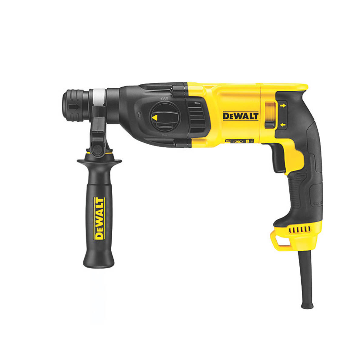 Dewalt SDS Plus Drill Electric D25133K-GB Ergonomic Hammer 3 Function 240V 2.6kg - Image 2