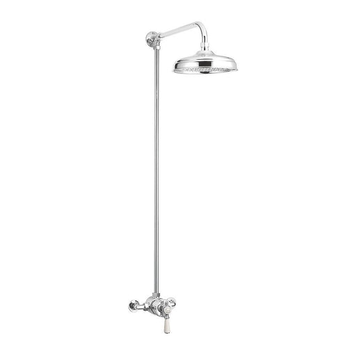 Mira Realm ER Rear-Fed Exposed Chrome Thermostatic Shower - Image 1