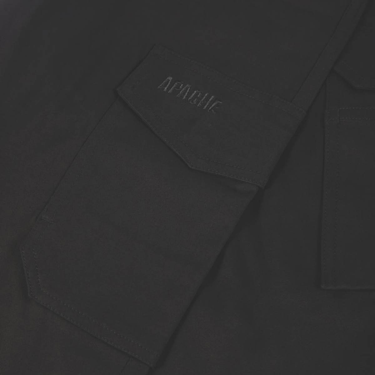 Apache Work Trousers Mens Slim Fit Black Lightweight Multi Pockets 32"W 31-33"L - Image 6