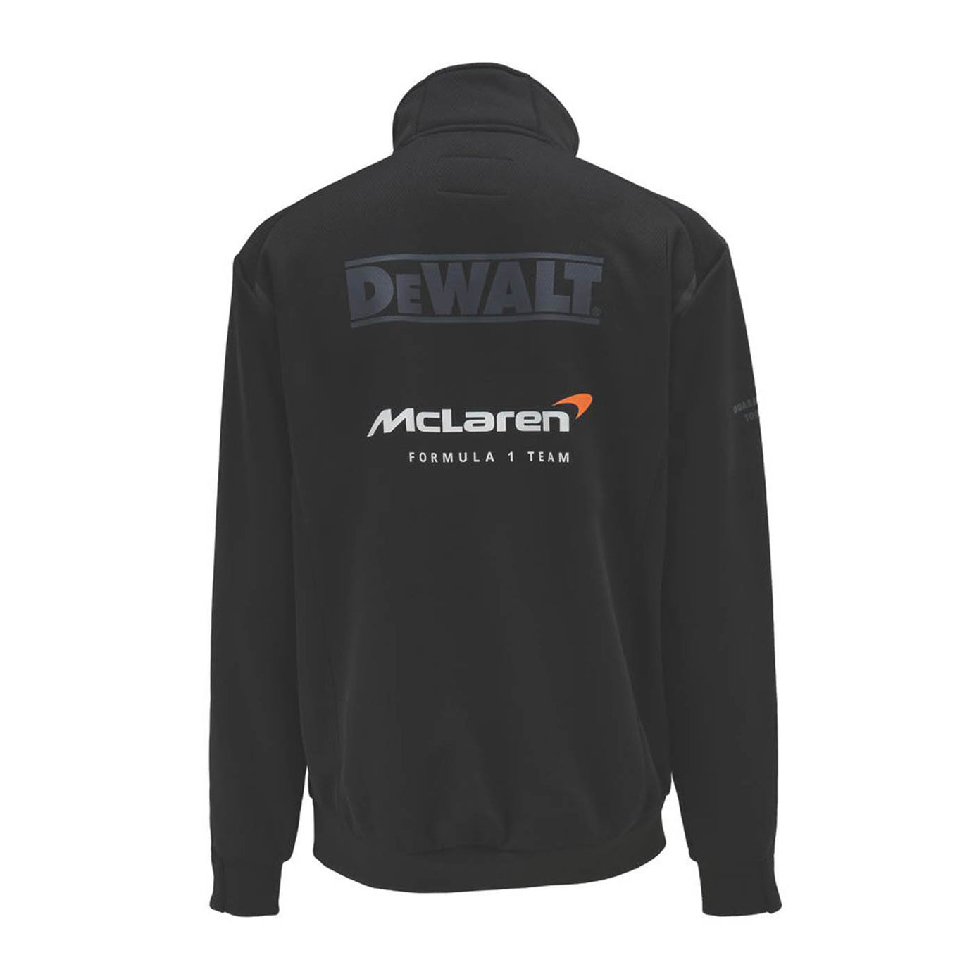 DEWALT Softshell Jacket McLaren F1 Team Pitstop Black Medium 39-41" Chest - Image 3