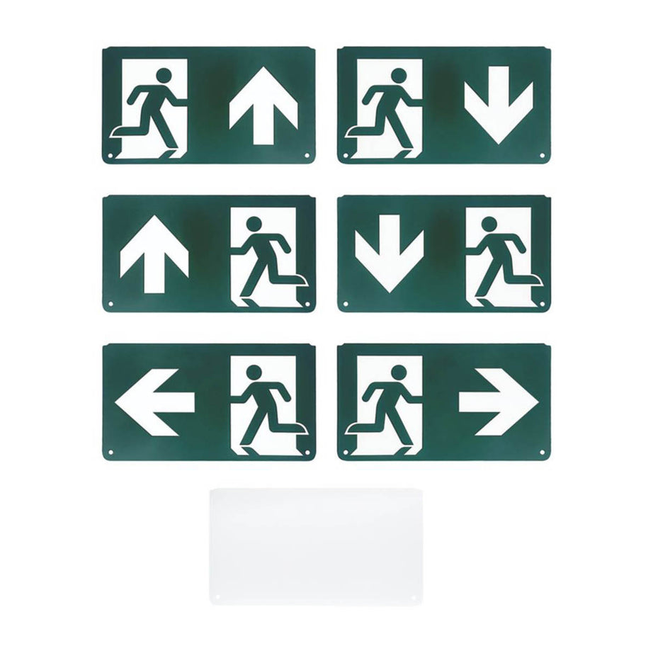 Lexco Emergency LED Exit Light 20lm Daylight Up Down Left Right Arrow 2.2W - Image 1