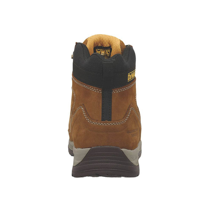 DeWalt Safety Boots Mens Standard Fit Brown Leather Steel Toe Cap Size 7 - Image 3