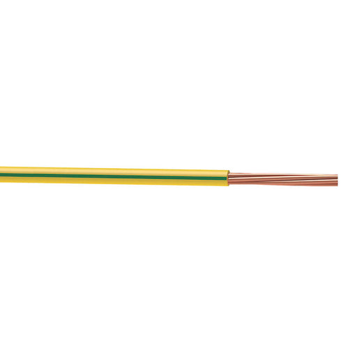 Time Conduit Wiring Cable 6491X 1-Core 10mm² x 50m Green/Yellow - Image 1