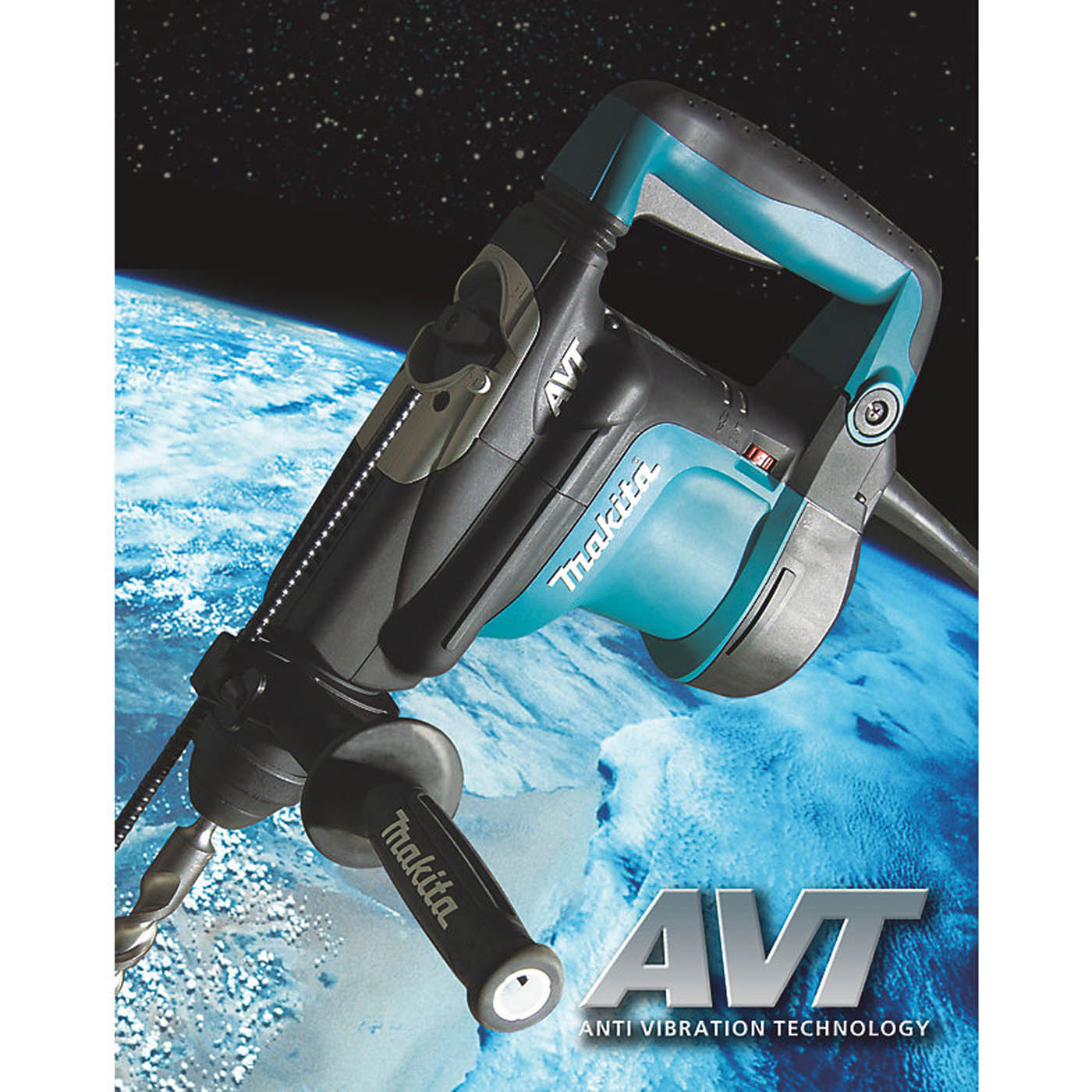 Makita SDS Plus Drill Electric 110V HR3210C/1 Heavy Duty Variable Speed 850W - Image 5