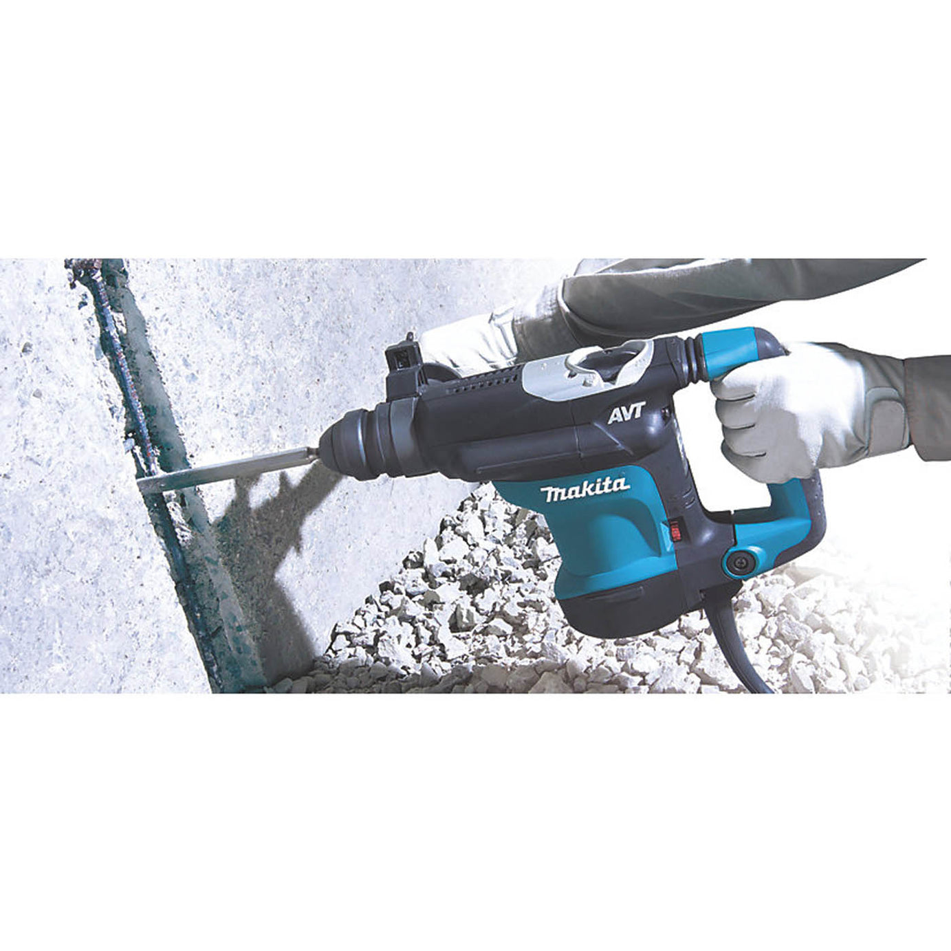 Makita SDS Plus Drill Electric 110V HR3210C/1 Heavy Duty Variable Speed 850W - Image 6