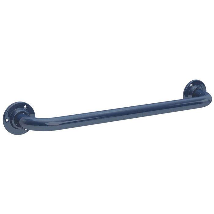 Essentials Grab Rail Disability Handle Safety Support Aid Holder Blue Bath - Image 1