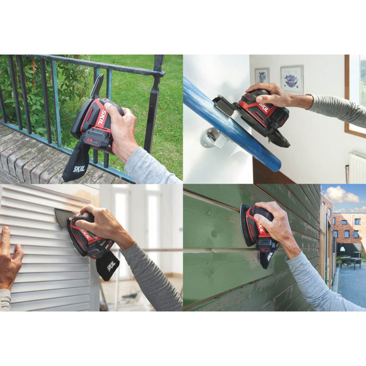 Skil Multi Sander Cordless 20V Li-Ion SR1E3720CD Brushless Compact Body Only - Image 6