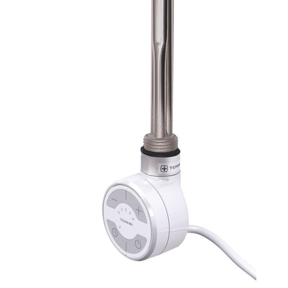 Terma Thermostatic Heating Element Electric White For Towel Rails Indoor 800W - Image 1