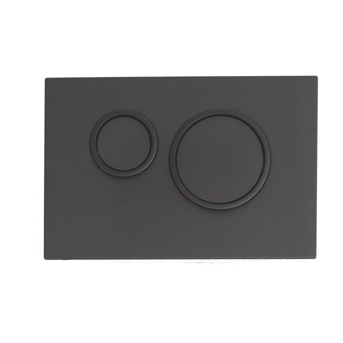 Fluidmaster Dual Flush Plate T Series Activation Circle Black Demountable - Image 1