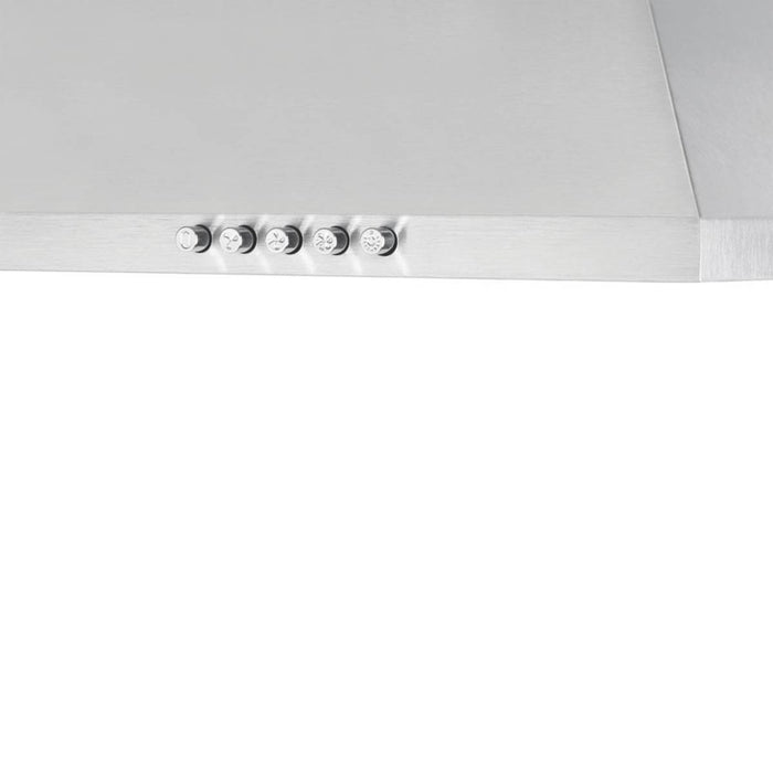 Chimney Hood Kitchen Extractor Stainless Steel Adjustable Height 3 Speed 598mm - Image 4