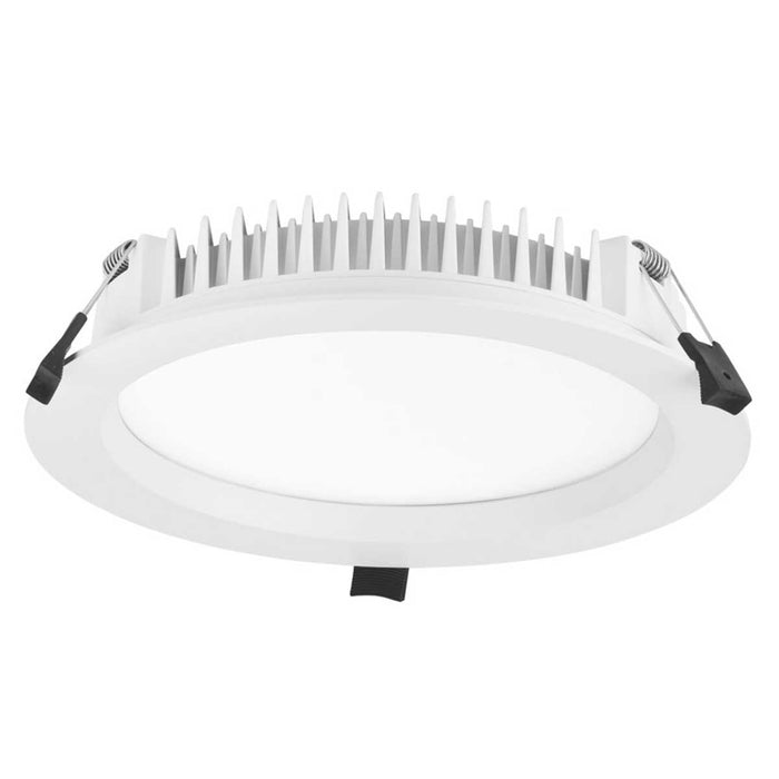 Aurora Bathroom Downlight Integrated LED Plastic White Round Cool White Dimmable - Image 2