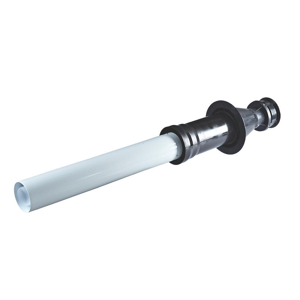 Baxi Vertical Flue Terminal 60/100 Black For Duo-Tec And Megaflo Boilers - Image 1
