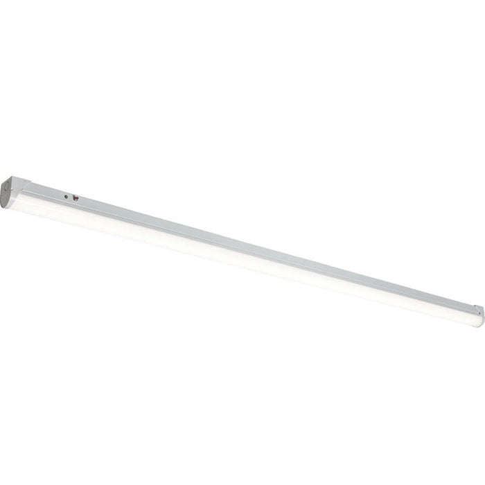 Knightsbridge Batten 4ft Single Integrated LED Variable White Steel White - Image 2