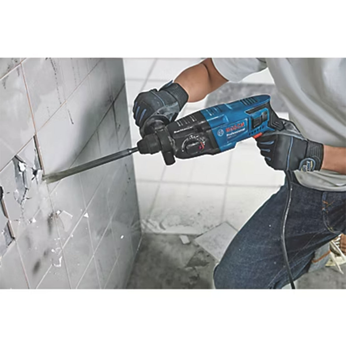 Bosch SDS Hammer Drill GBH 2-21 Electric Variable Speed Heavy Duty Compact 720W - Image 5