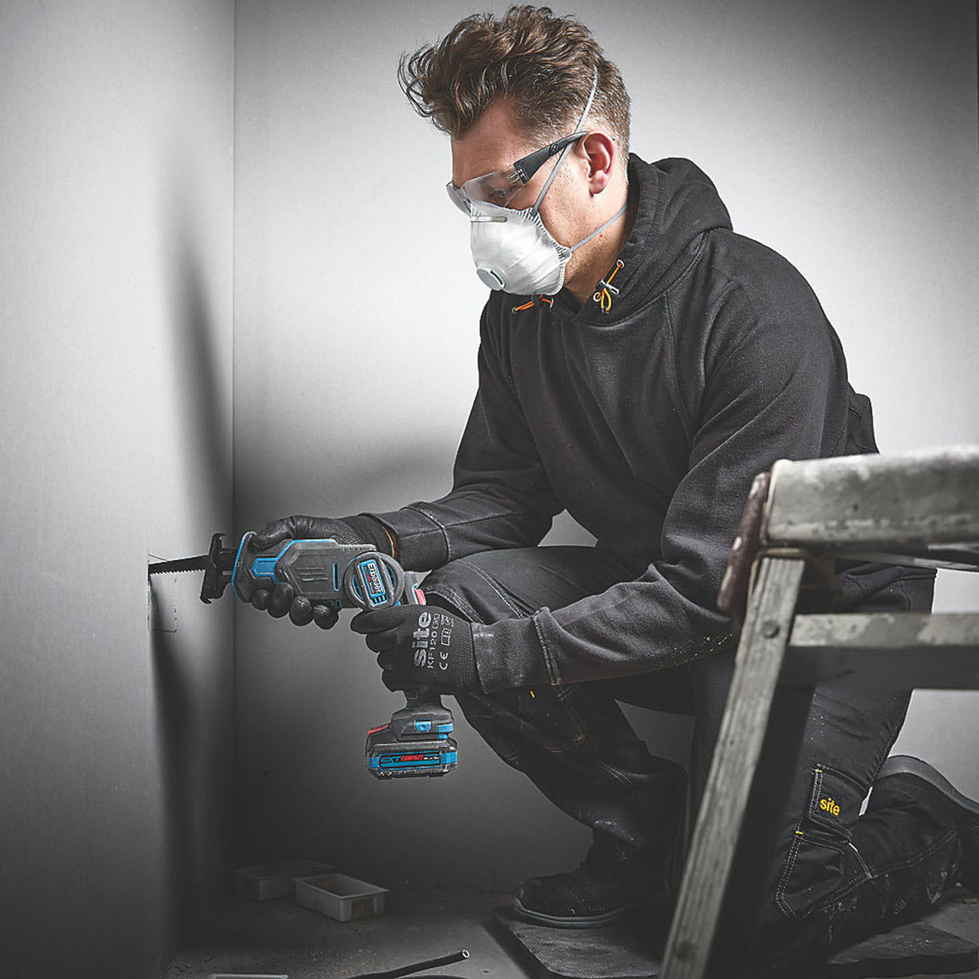 Erbauer Reciprocating Saw Cordless 12V Li-Ion ERS12-Li Lightweight Body Only - Image 3