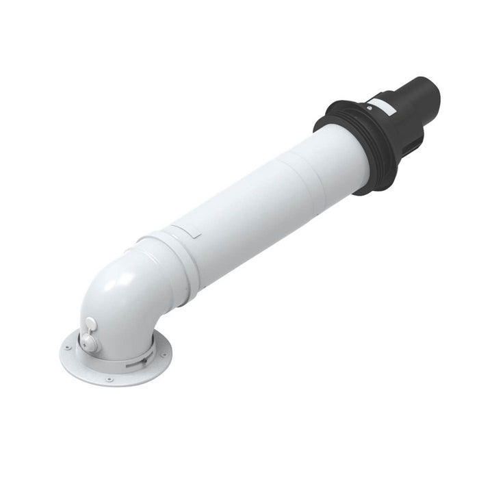 Baxi Telescopic Flue 300-470mm White For Combi And System 2 Ranges Boilers - Image 2