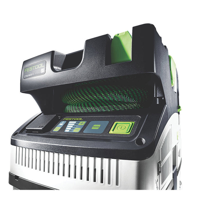 Festool Dust Extractor Mobile CTM MIDI I CLEANTEC Bluetooth 1200W - Image 5