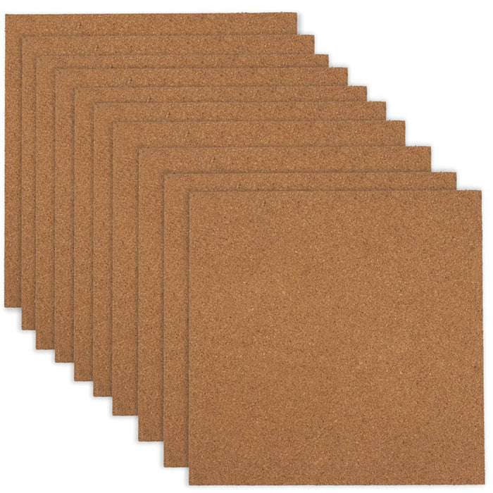 Cork Tiles Floor And Wall SuperFOIL Insulation Self-Adhesive 300x300mm 9 Pack - Image 1