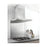 Hafele Splashback Stainless Steel Kitchen 750 x 900mm - Image 1