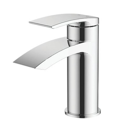 Essentials Basin Mono Mixer Tap Wye Chrome Single Lever With Clicker Waste - Image 2