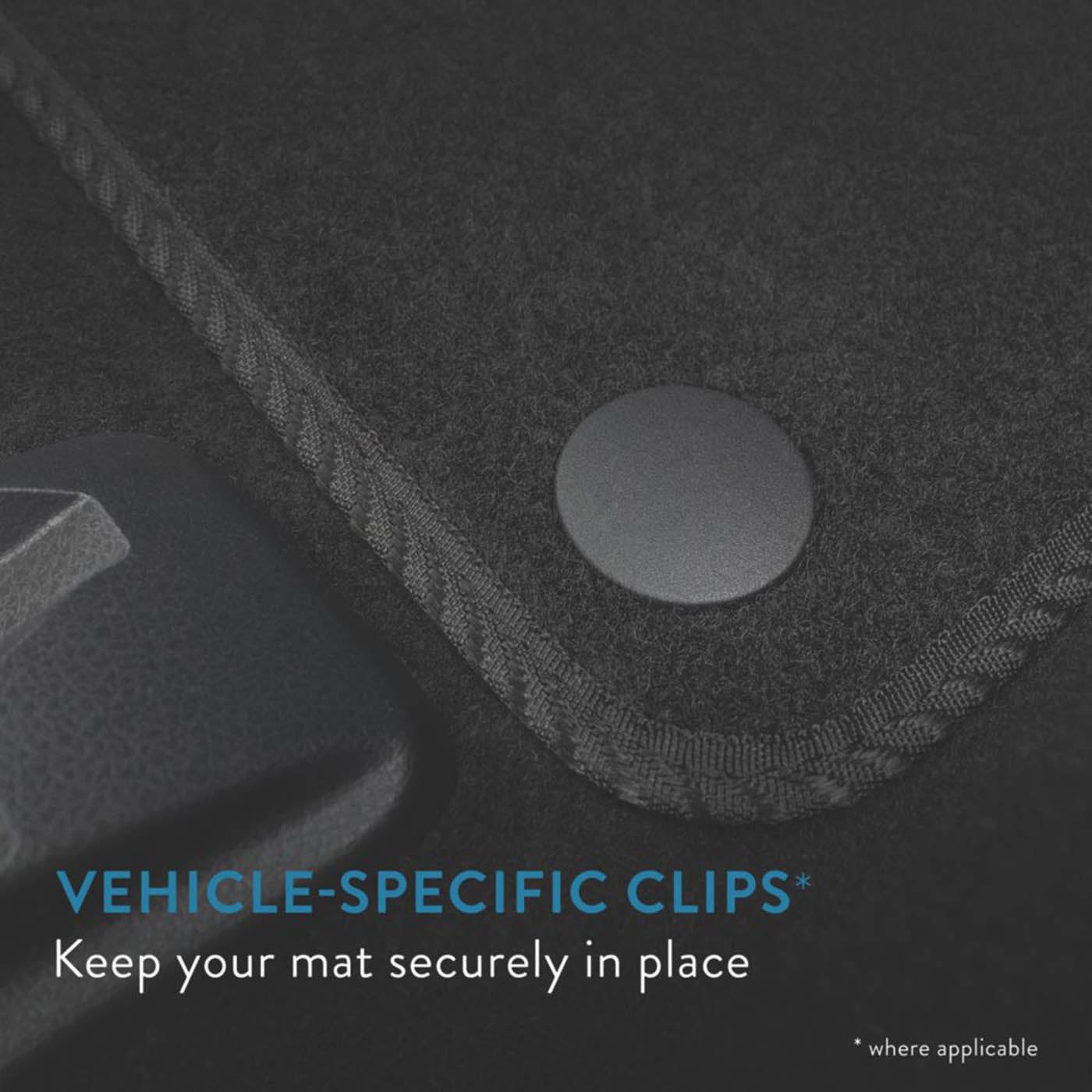 Car Mat Co. Floor Mats 2 Piece Set Carpet Rubber For Citroen Berlingo 2008-2018 - Image 4