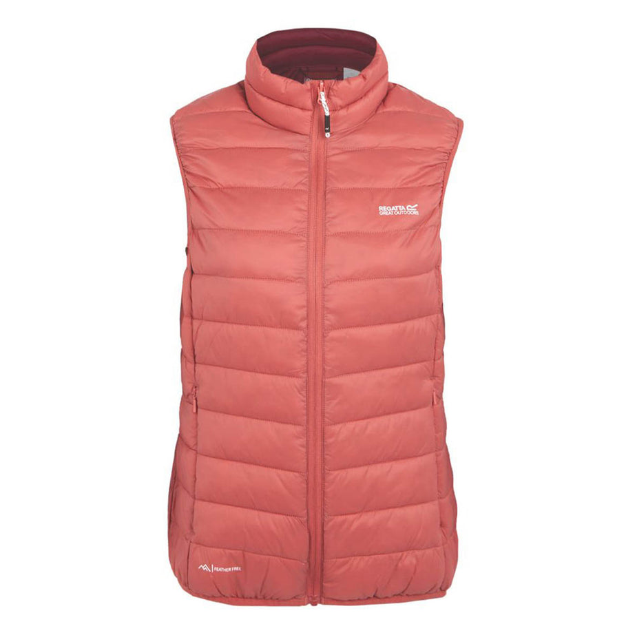 Regatta Womens Bodywarmer Vest Red 2 Pockets Lightweight Water Repellent Size 20 - Image 1