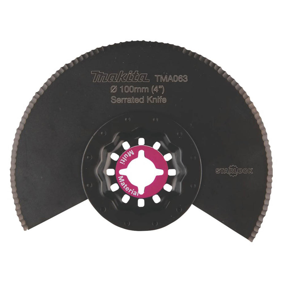 Makita Multi Tool Blade B-64967 Segmented Flush Cutting Carbide Teeth 98.3mm - Image 1