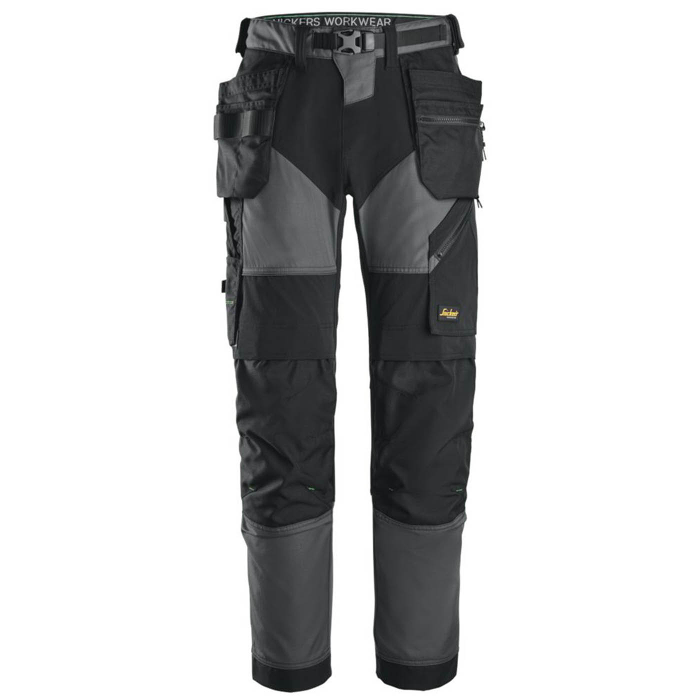 Snickers Work Trousers Mens Regular Fit Grey Stretch Multi Pockets Cargo 36W 30L - Image 1