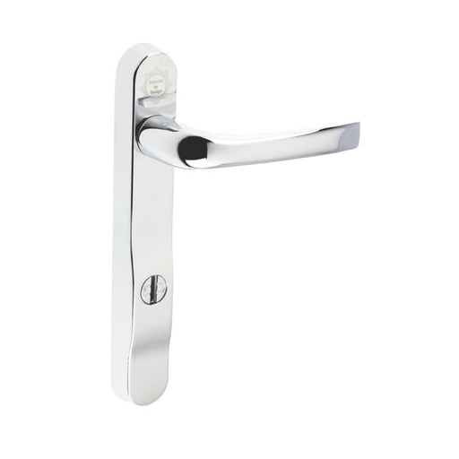 Mila ProSecure Enhanced Security Type A Door Handle Pack Polished Chrome - Image 1