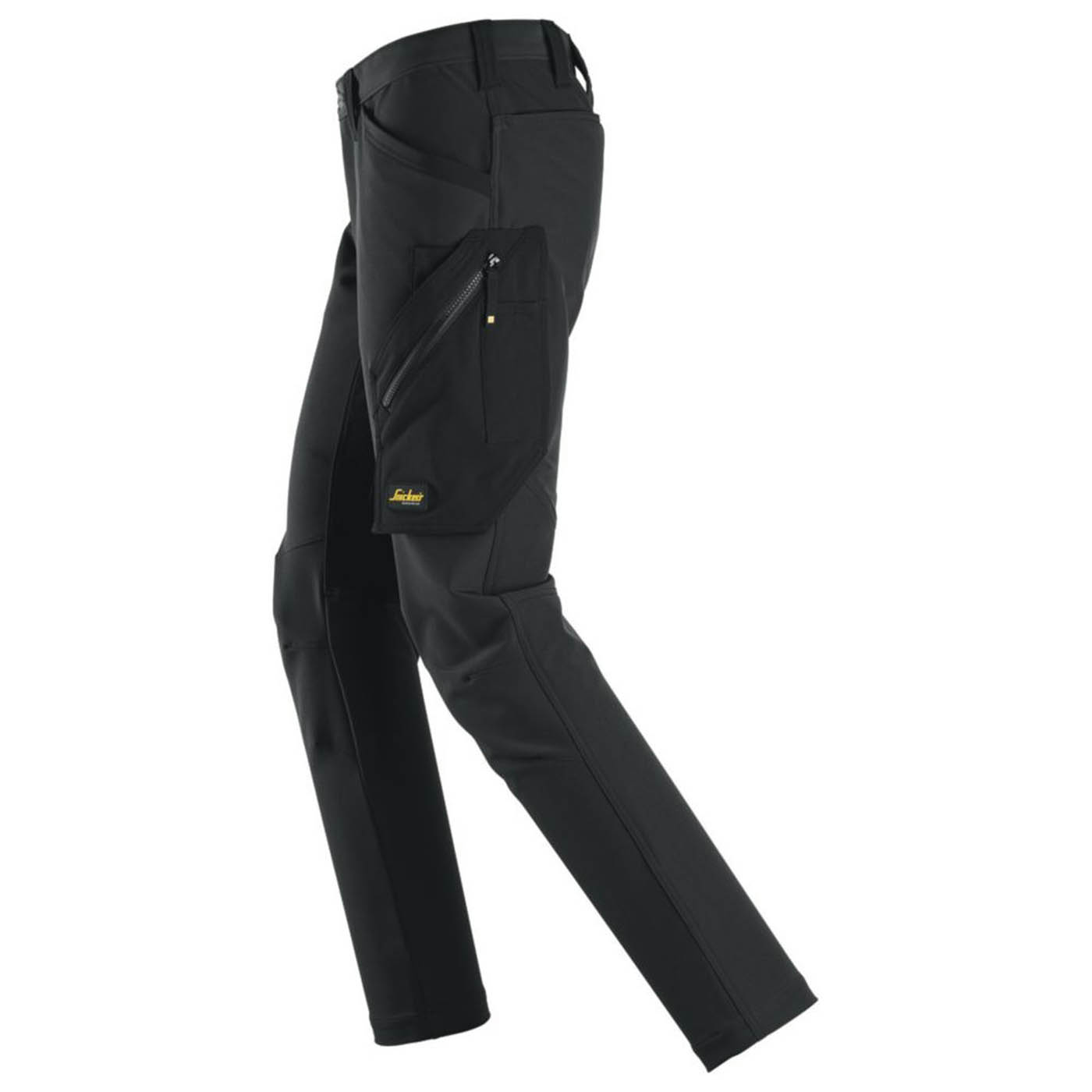 Snickers Work Trousers Mens Slim Fit Black Stretch Multi Pockets Cargo 39W 30L - Image 4