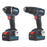 Erbauer Cordless Combi Drill & Impact Driver Twin Pack EID18-Li/ECD18-Li-2 18V - Image 1