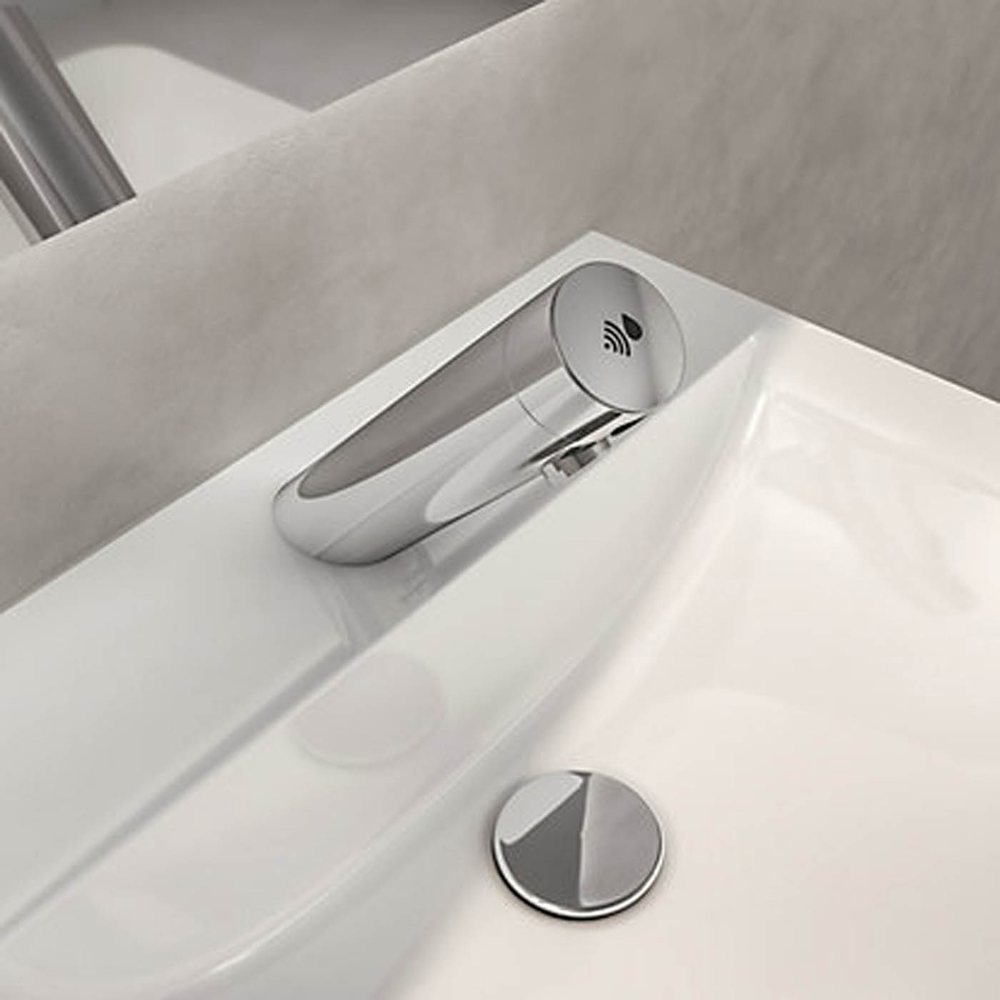 Armitage Shanks Sensorflow E Touch-Free Battery Operated Sensor Basin Tap Chrome - Image 3