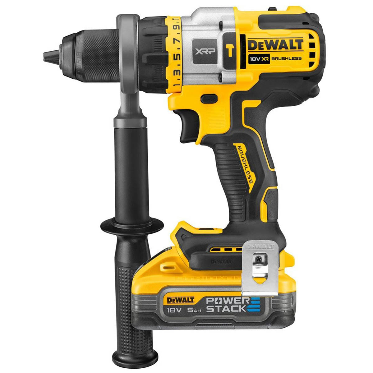 DeWalt Hammer Drill Driver Cordless 18V 2x5Ah Li-Ion DCD999H2T Brushless - Image 7