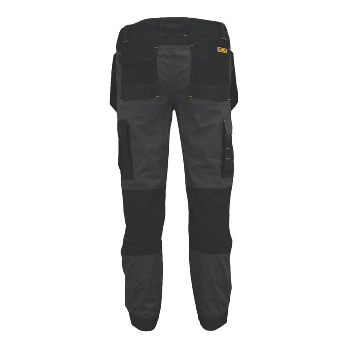 DeWalt Albany Work Trousers Black 34" W 29" L - Image 2