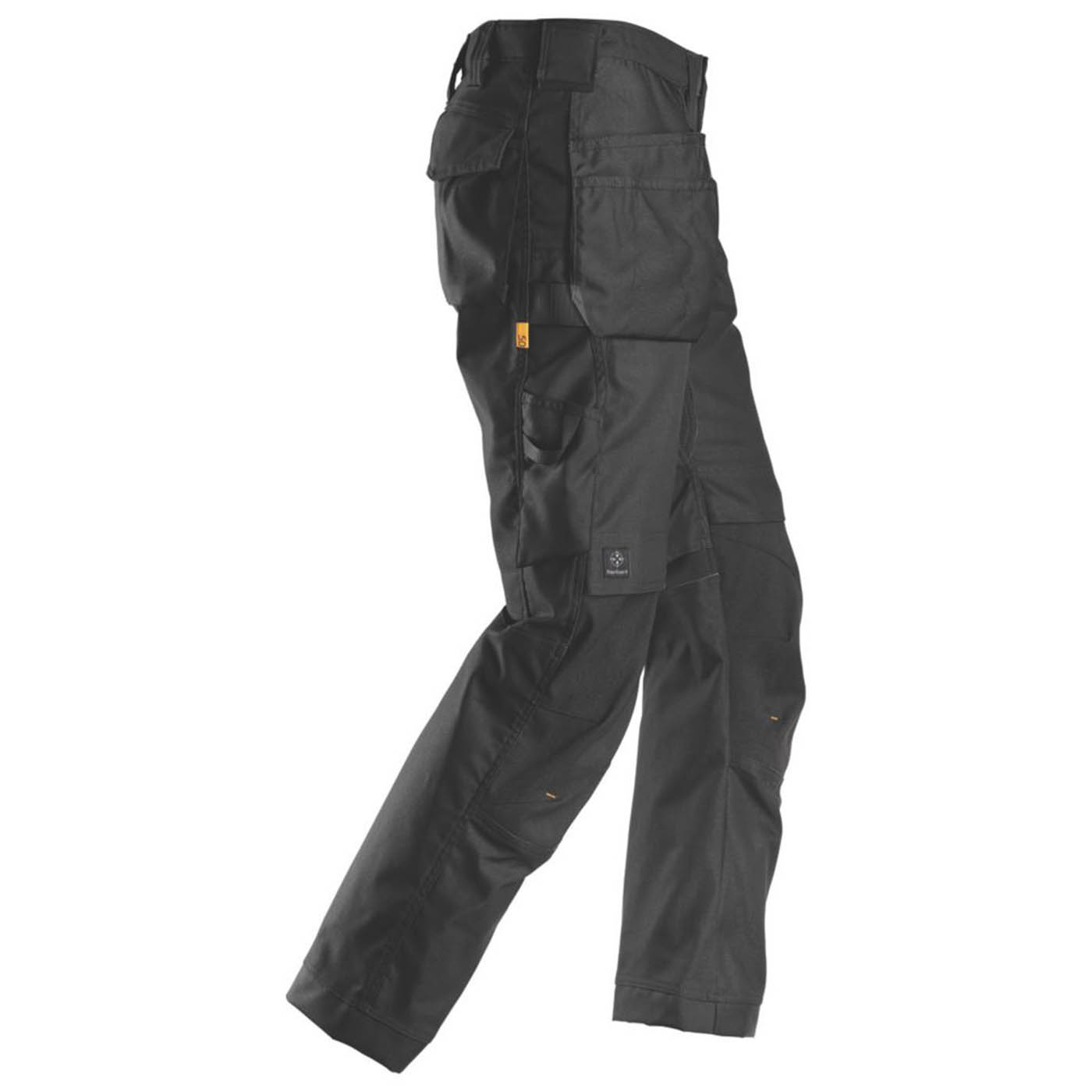 Snickers Mens Work Trousers Black 6224 Durable Multi Pockets Holster 33" W 30" L - Image 4