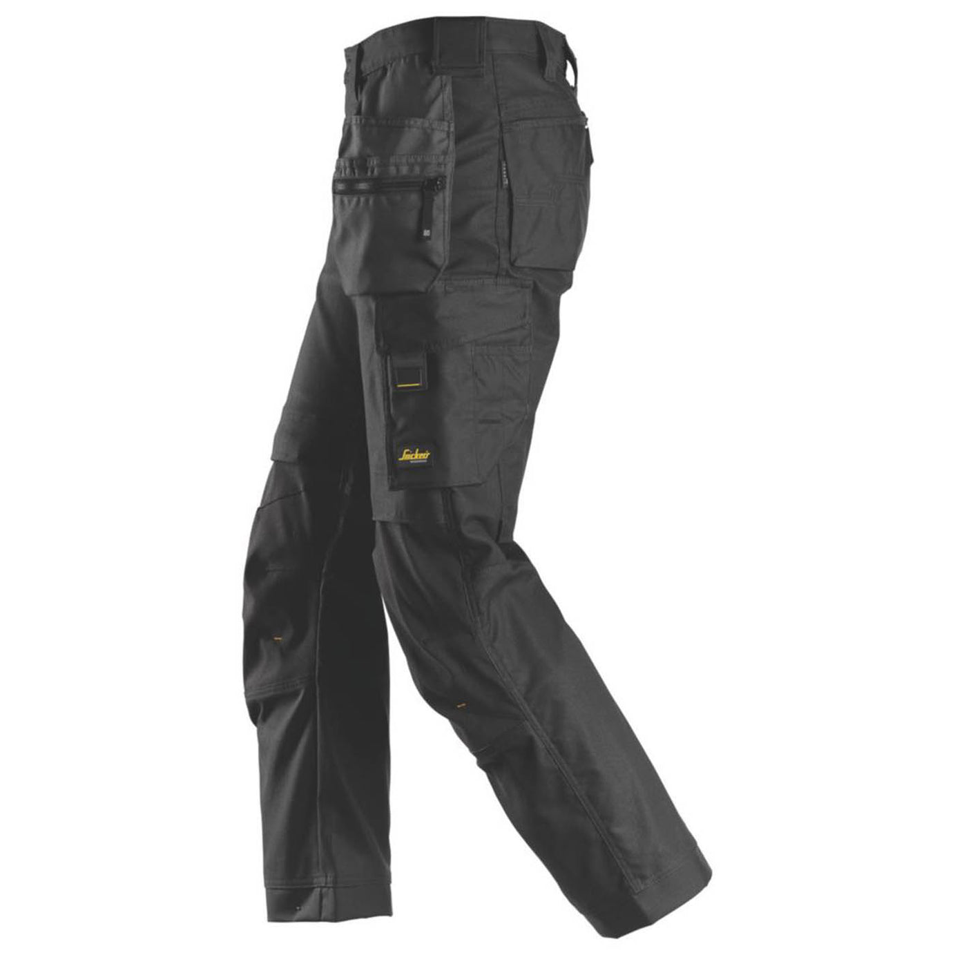 Snickers Mens Work Trousers Black 6224 Durable Multi Pockets Holster 33" W 30" L - Image 5