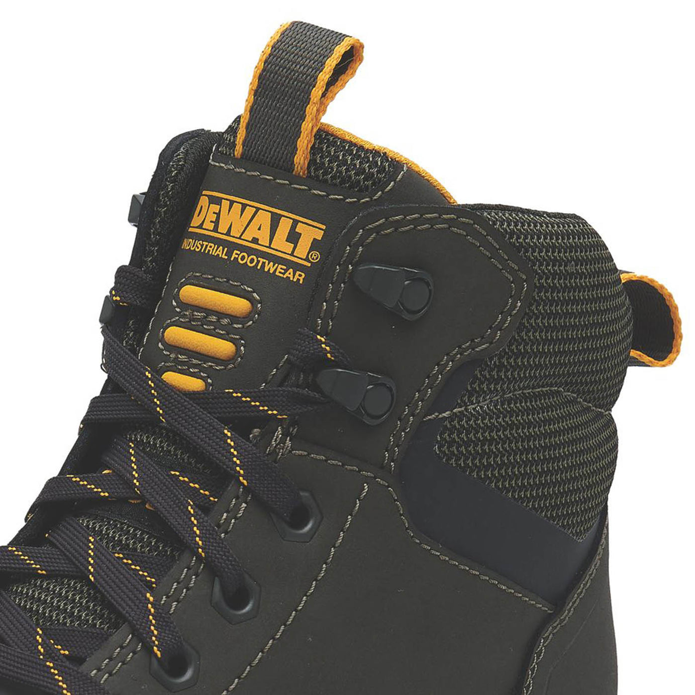 DeWalt Safety Boots Mens Standard Fit Olive Work Shoes Aluminium Toe Size 8 - Image 6