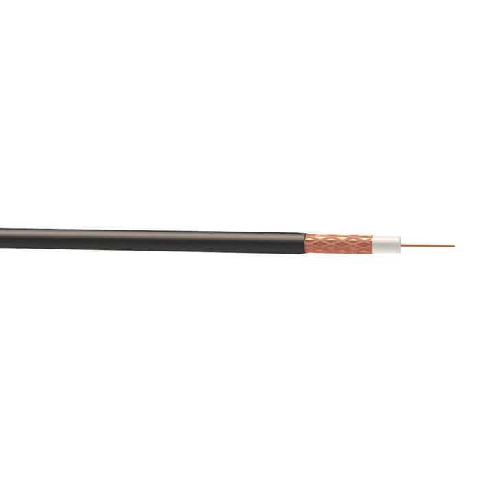 Nexans NX100 Black 1-Core Round Coaxial Cable 50m Drum - Image 2