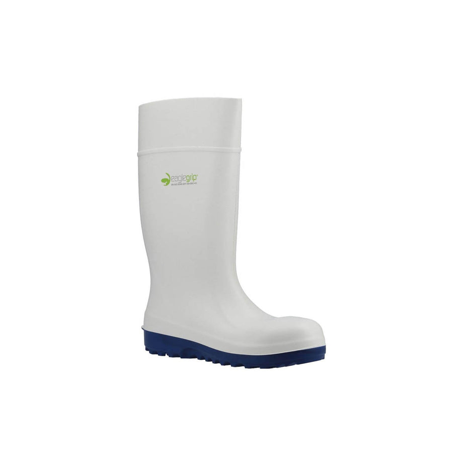 Amblers Safety Wellington Boots Mens White Waterproof Metal Free Size 13 - Image 4