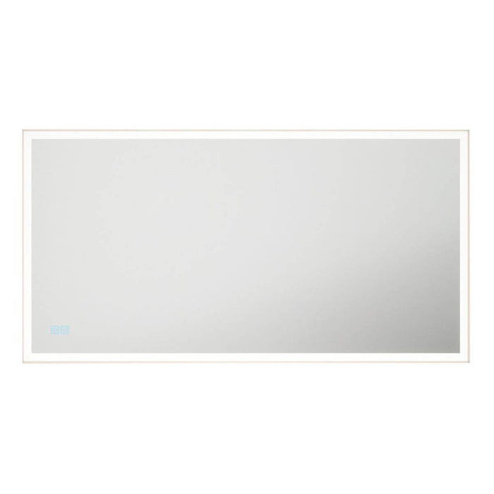 Bathroom Mirror Illuminated LED 2900lm Rectangular Dimmable Wall-Mounted 19.5W - Image 1